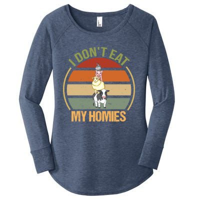 I Dont Eat My Homies Gift Women's Perfect Tri Tunic Long Sleeve Shirt