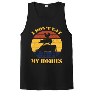 I Dont Eat My Homies Vegan Cool Vegetarian Animal Gift PosiCharge Competitor Tank