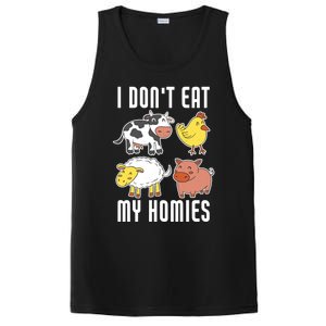 I Dont Eat My Homies Vegan Vegetarian Animal Love Gift PosiCharge Competitor Tank