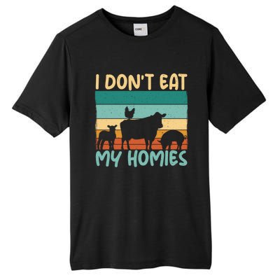 I Dont Eat My Homies Animal Lover Vegetable Lover Gift Tall Fusion ChromaSoft Performance T-Shirt