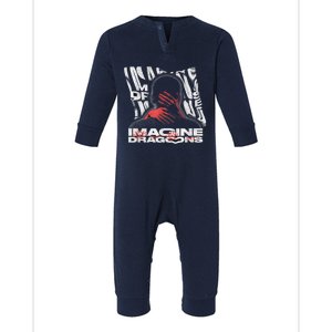 I.M.A.G.I.N.E D.R.A.G.O.N.S Exclusive Warp Hands Infant Fleece One Piece