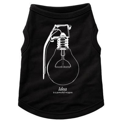 Idea Is A Powerful Weapon Light bulb Grenade Doggie Tank