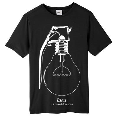 Idea Is A Powerful Weapon Light bulb Grenade Tall Fusion ChromaSoft Performance T-Shirt