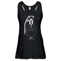 Idea Is A Powerful Weapon Light bulb Grenade Ladies Essential Flowy Tank