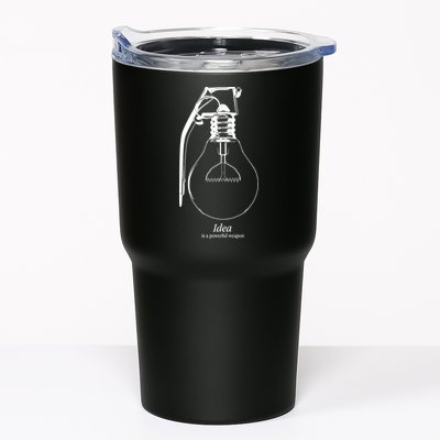 Idea Is A Powerful Weapon Light bulb Grenade Tumbler