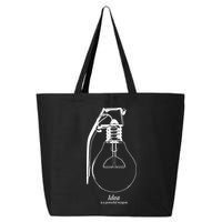 Idea Is A Powerful Weapon Light bulb Grenade 25L Jumbo Tote