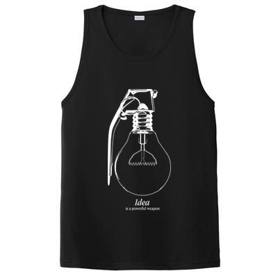 Idea Is A Powerful Weapon Light bulb Grenade PosiCharge Competitor Tank