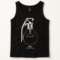 Idea Is A Powerful Weapon Light bulb Grenade Tank Top