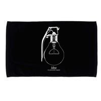 Idea Is A Powerful Weapon Light bulb Grenade Microfiber Hand Towel