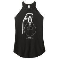 Idea Is A Powerful Weapon Light bulb Grenade Women's Perfect Tri Rocker Tank