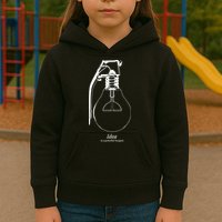 Idea Is A Powerful Weapon Light bulb Grenade Kids Hoodie