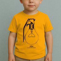 Idea Is A Powerful Weapon Light bulb Grenade Toddler T-Shirt
