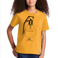 Idea Is A Powerful Weapon Light bulb Grenade Kids T-Shirt