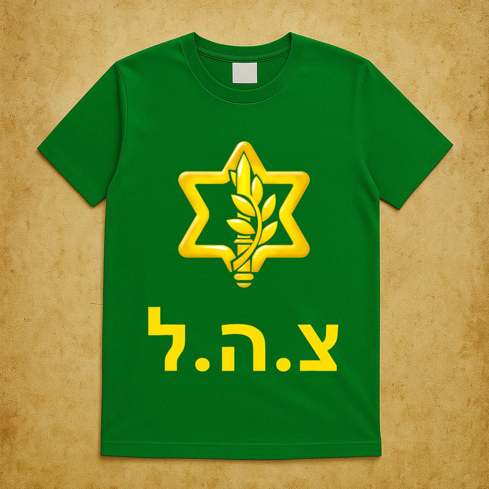 Israel Defense Forces New Logo Support Idf Tzahal Krav Maga T-Shirt