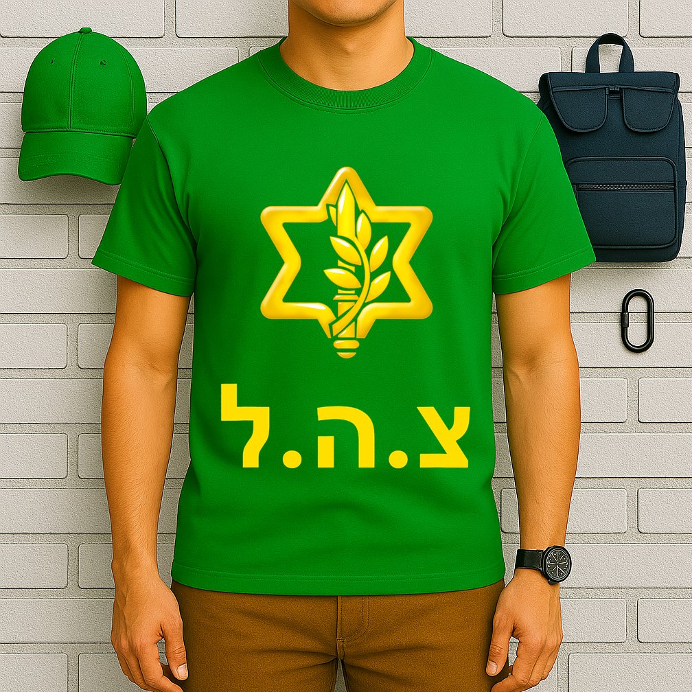 Israel Defense Forces New Logo Support Idf Tzahal Krav Maga T-Shirt