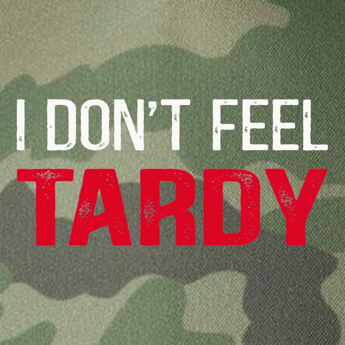 I Don't Feel Tardy Legacy Tie Dye Trucker Hat