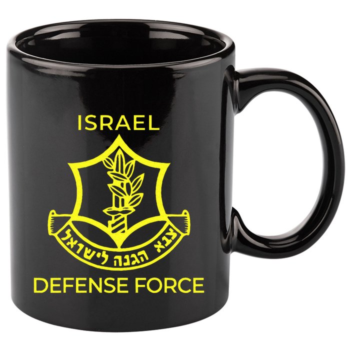 Israel Defense Force IDF  11oz C Handle Ceramic Mug