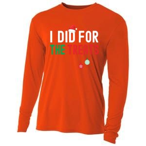 I Did For The Treats Matching Family Christmas Gift Cooling Performance Long Sleeve Crew