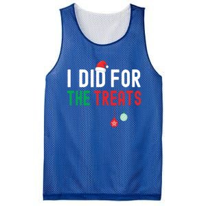 I Did For The Treats Matching Family Christmas Gift Mesh Reversible Basketball Jersey Tank