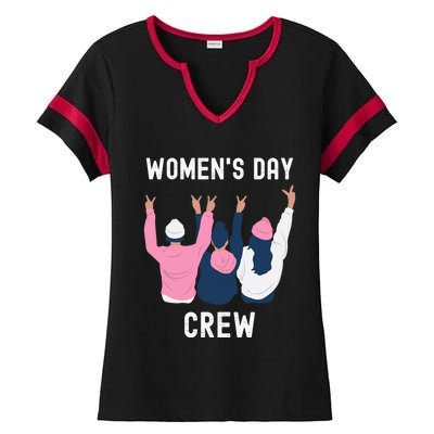 International Day Funny Outfit Quotes Family Cool Gift Ladies Halftime Notch Neck Tee