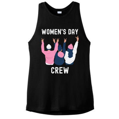 International Day Funny Outfit Quotes Family Cool Gift Ladies PosiCharge Tri-Blend Wicking Tank