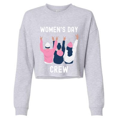 International Day Funny Outfit Quotes Family Cool Gift Cropped Pullover Crew