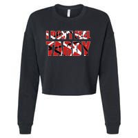 I DonT Feel Tardy Cropped Pullover Crew