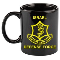 Israel Defense Force 11oz C Handle Ceramic Mug