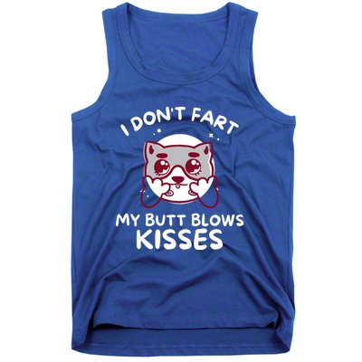 I Don't Fart My Butt Blows Gift Tank Top