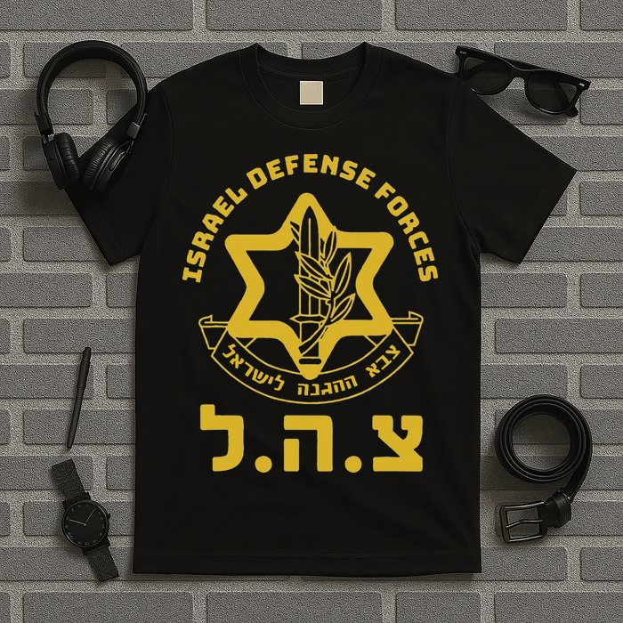 Israel Defense Forces Idf Israeli Military Army Tzahal T-Shirt