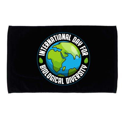 International Day For Biological Diversity Biodiversity Week Funny Gift Microfiber Hand Towel