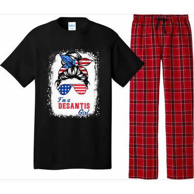 I'm Desantis Florida Governor 2024 US American Flag Pajama Set