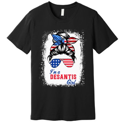 I'm Desantis Florida Governor 2024 US American Flag Premium T-Shirt