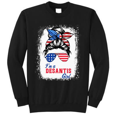 I'm Desantis Florida Governor 2024 US American Flag Tall Sweatshirt