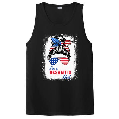 I'm Desantis Florida Governor 2024 US American Flag PosiCharge Competitor Tank