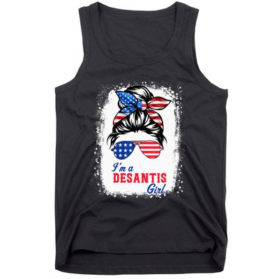 I'm Desantis Florida Governor 2024 US American Flag Tank Top