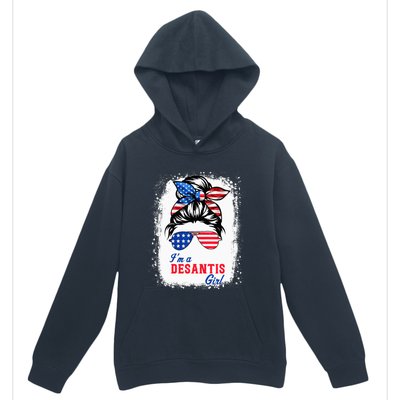 I'm Desantis Florida Governor 2024 US American Flag Urban Pullover Hoodie