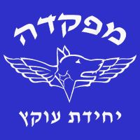 Israel Defense Forces Dog K9 Oketz Unit Hebrew Button