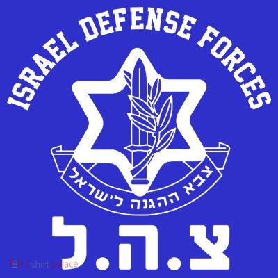 Israel Defense Forces Jewish Star T-Shirt