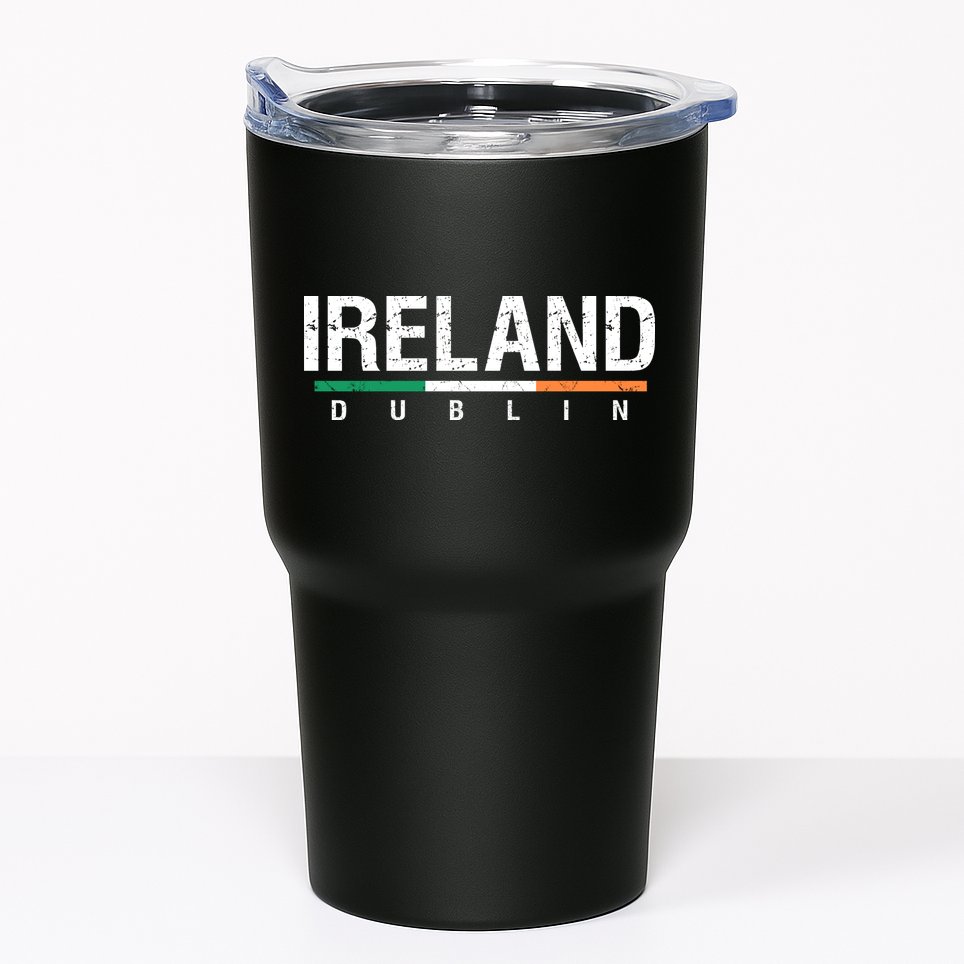 Ireland Dublin Flag Tumbler