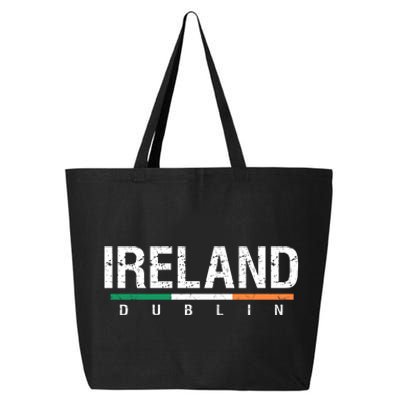 Ireland Dublin Flag 25L Jumbo Tote