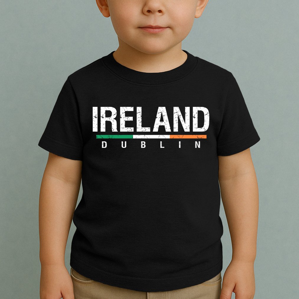 Ireland Dublin Flag Toddler T-Shirt