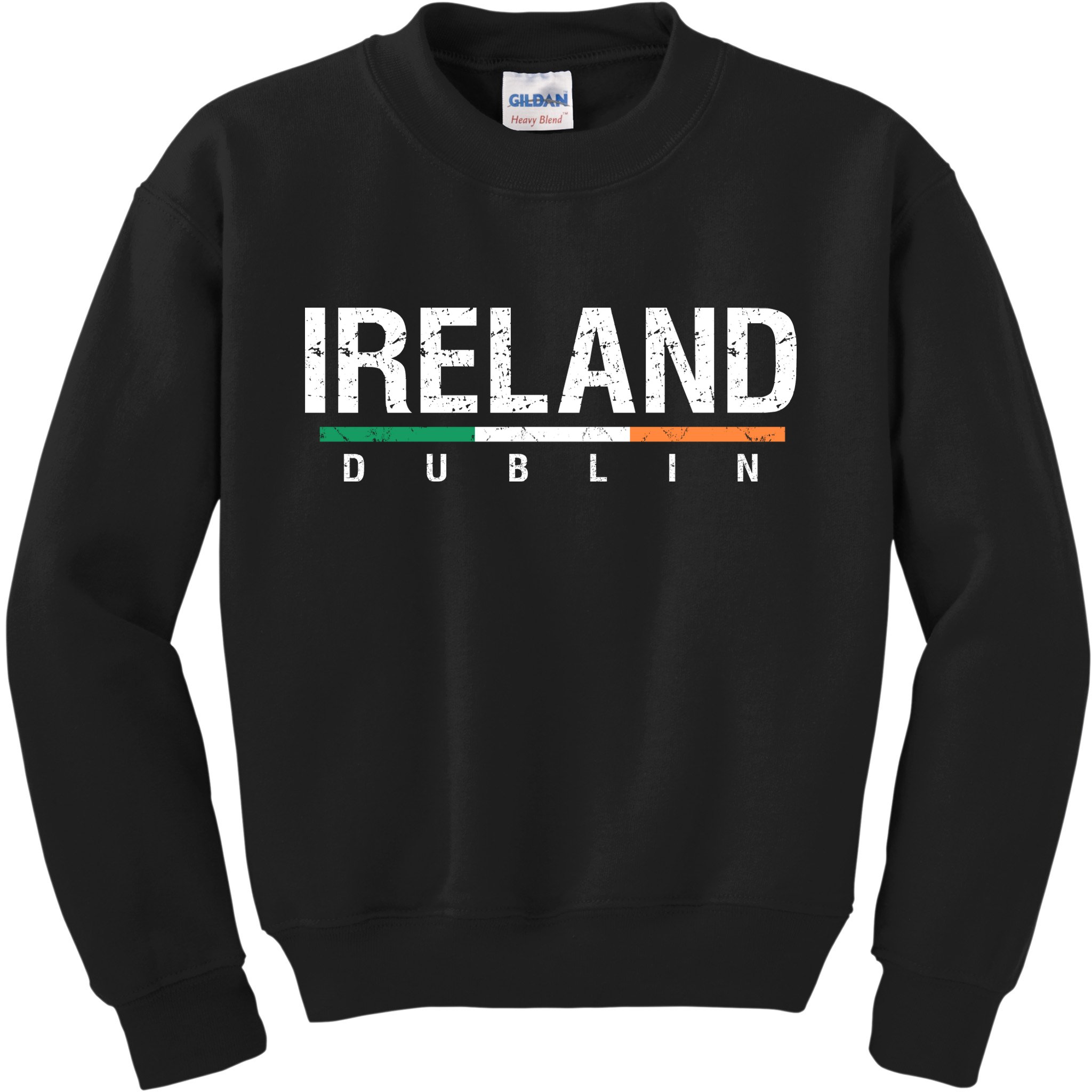 Ireland Dublin Flag Kids Sweatshirt