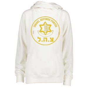 Israel Defense Forces Womens Funnel Neck Pullover Hood