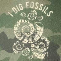 I Dig Fossils Ammonite Fossil Legacy Tie Dye Trucker Hat