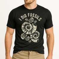 I Dig Fossils Ammonite Fossil Performance Shirt