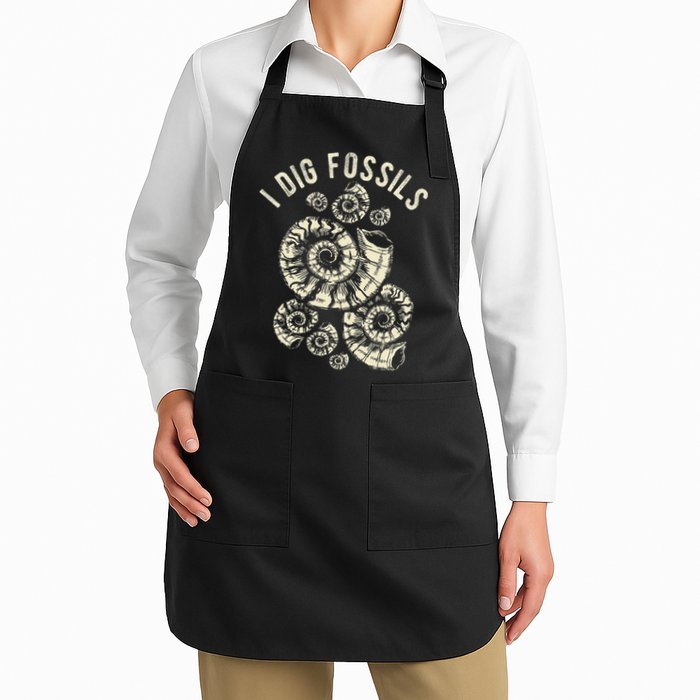 I Dig Fossils Ammonite Fossil Apron