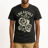 I Dig Fossils Ammonite Fossil Tall T-Shirt