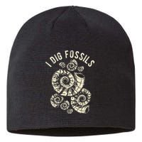I Dig Fossils Ammonite Fossil Sustainable Beanie