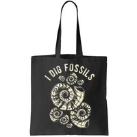 I Dig Fossils Ammonite Fossil Bag